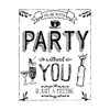 Stempel Party without you