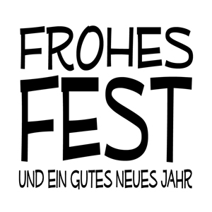 Stempel Frohes Fest ...