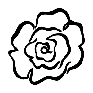 Stempel Rose