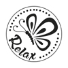 Label Relax Butterfly
