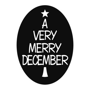 Label A VERY MERRY DECEMBER