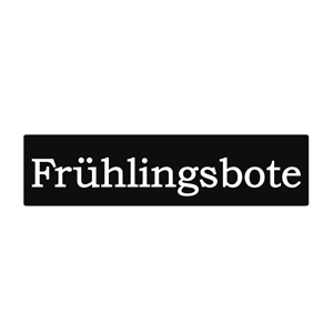 Label Frühlingsbote