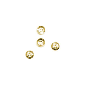 Miniperlkappen in Gold 4 mm